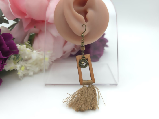 Boho Stil Ohrringe Vintage Ornament